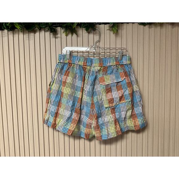 Ganni Printed Mini Shorts Brand New Women's Sz 12US /42GER - Picture 2 of 12